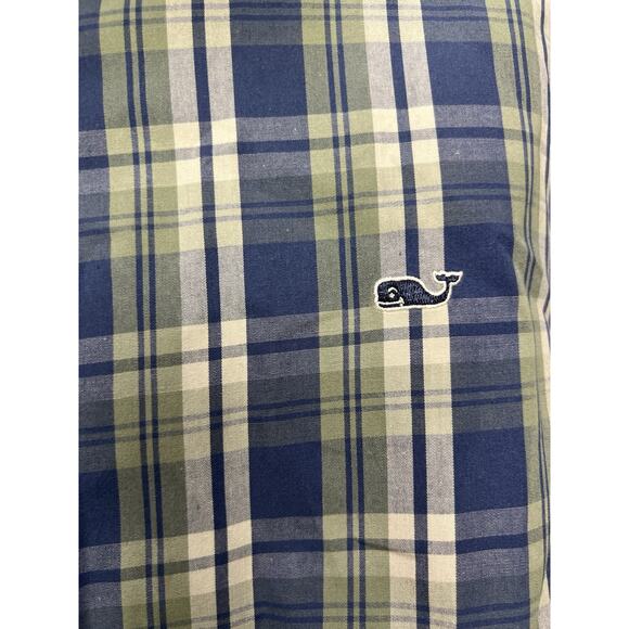 Vineyard Vines Whale Shirt Men's Small Plaid Slim Fit Button Down - Picture 3 of 7